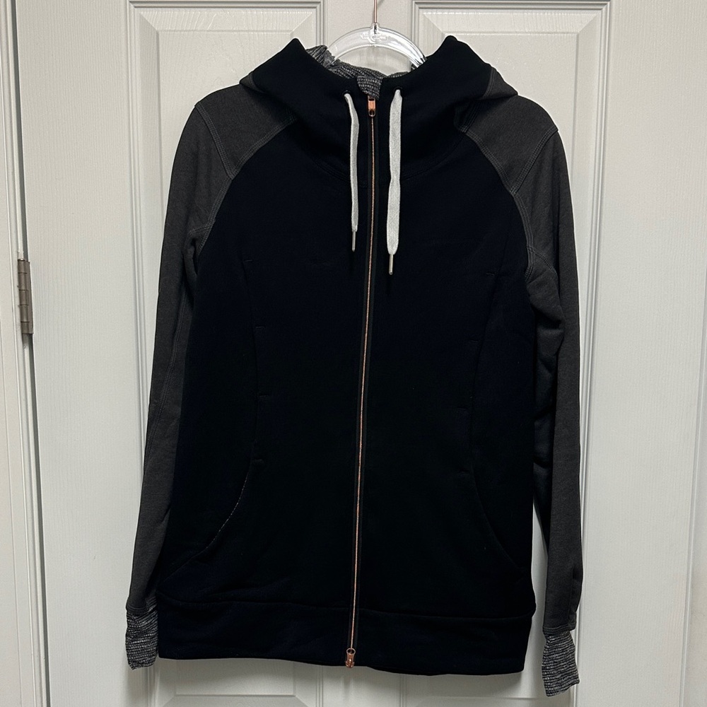 Lululemon Black Full Zip Hoodie
